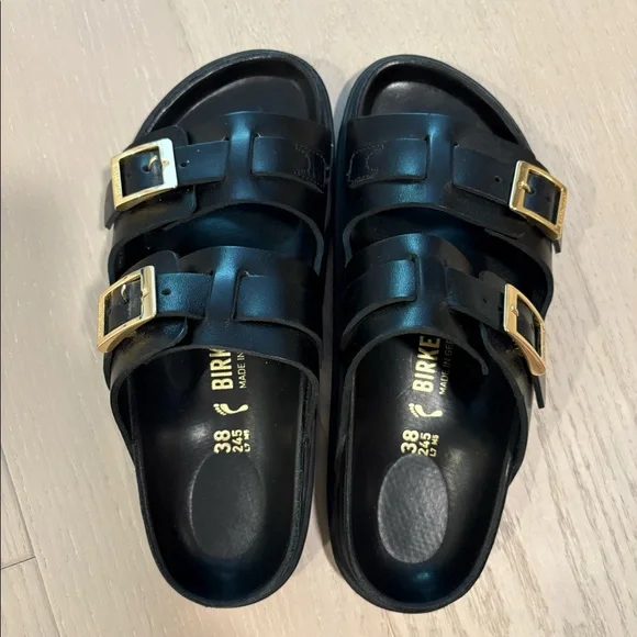 Birkenstock St Barths Natural leather sandals size 38 - Picture 3 of 4